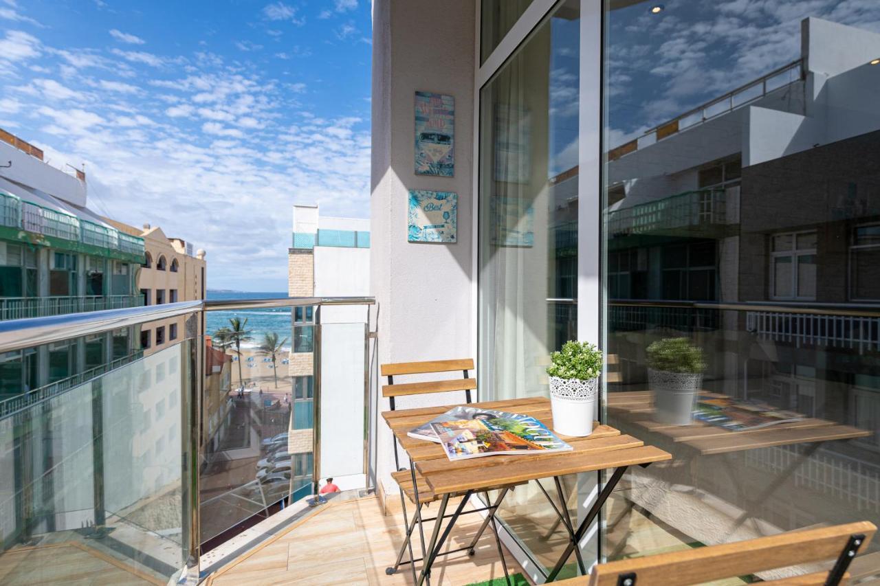 لاس بالماس دي غران كاناريا Homeforguest Studio Westerling Beach By Las Canteras المظهر الخارجي الصورة