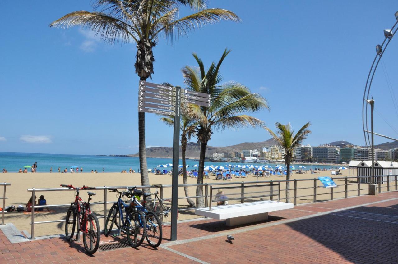 لاس بالماس دي غران كاناريا Homeforguest Studio Westerling Beach By Las Canteras المظهر الخارجي الصورة