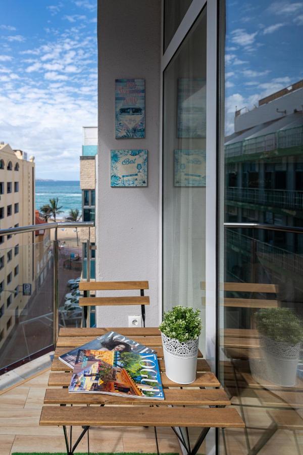 لاس بالماس دي غران كاناريا Homeforguest Studio Westerling Beach By Las Canteras المظهر الخارجي الصورة