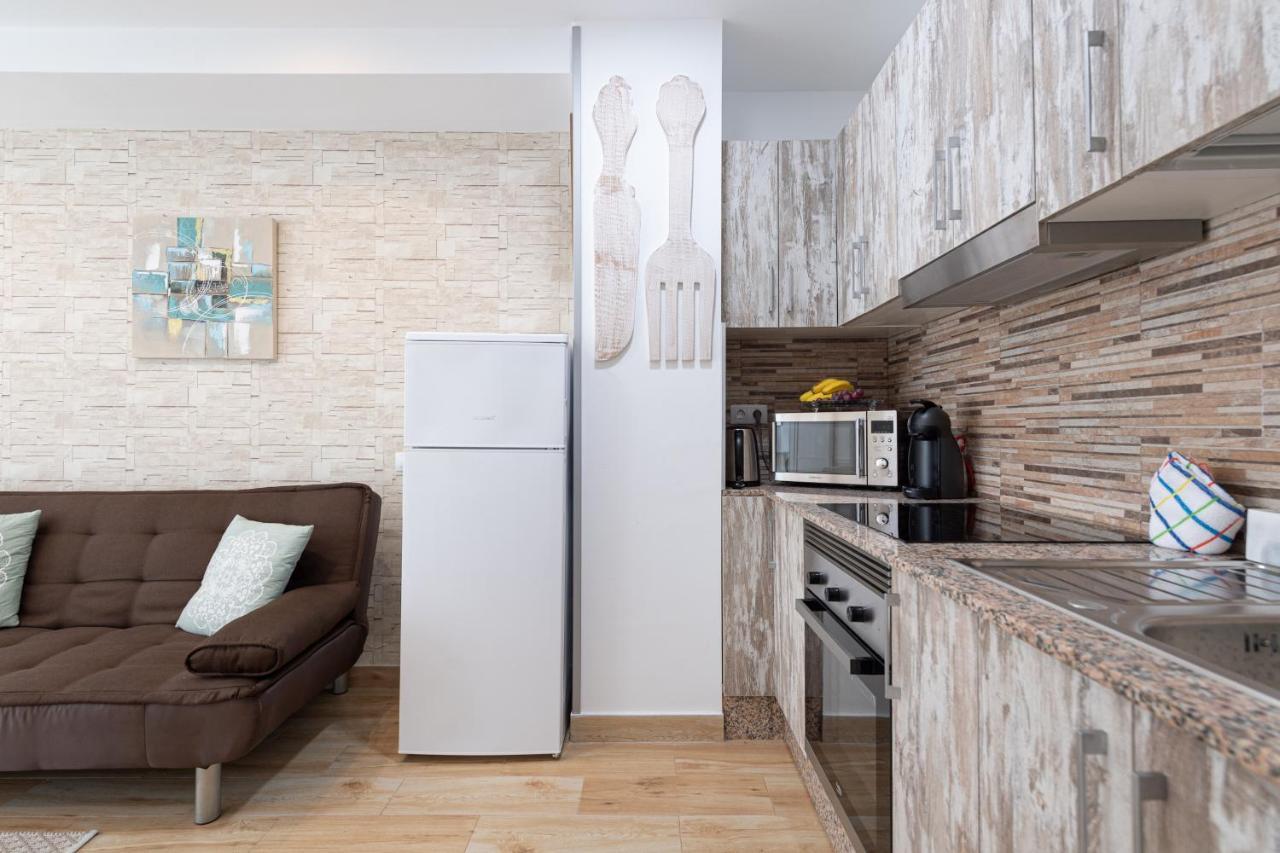 لاس بالماس دي غران كاناريا Homeforguest Studio Westerling Beach By Las Canteras المظهر الخارجي الصورة