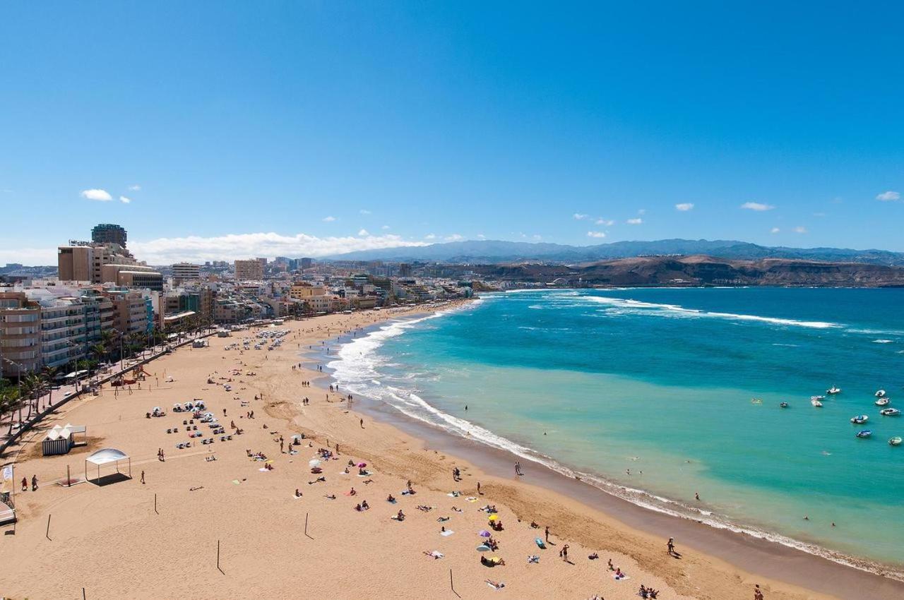 لاس بالماس دي غران كاناريا Homeforguest Studio Westerling Beach By Las Canteras المظهر الخارجي الصورة